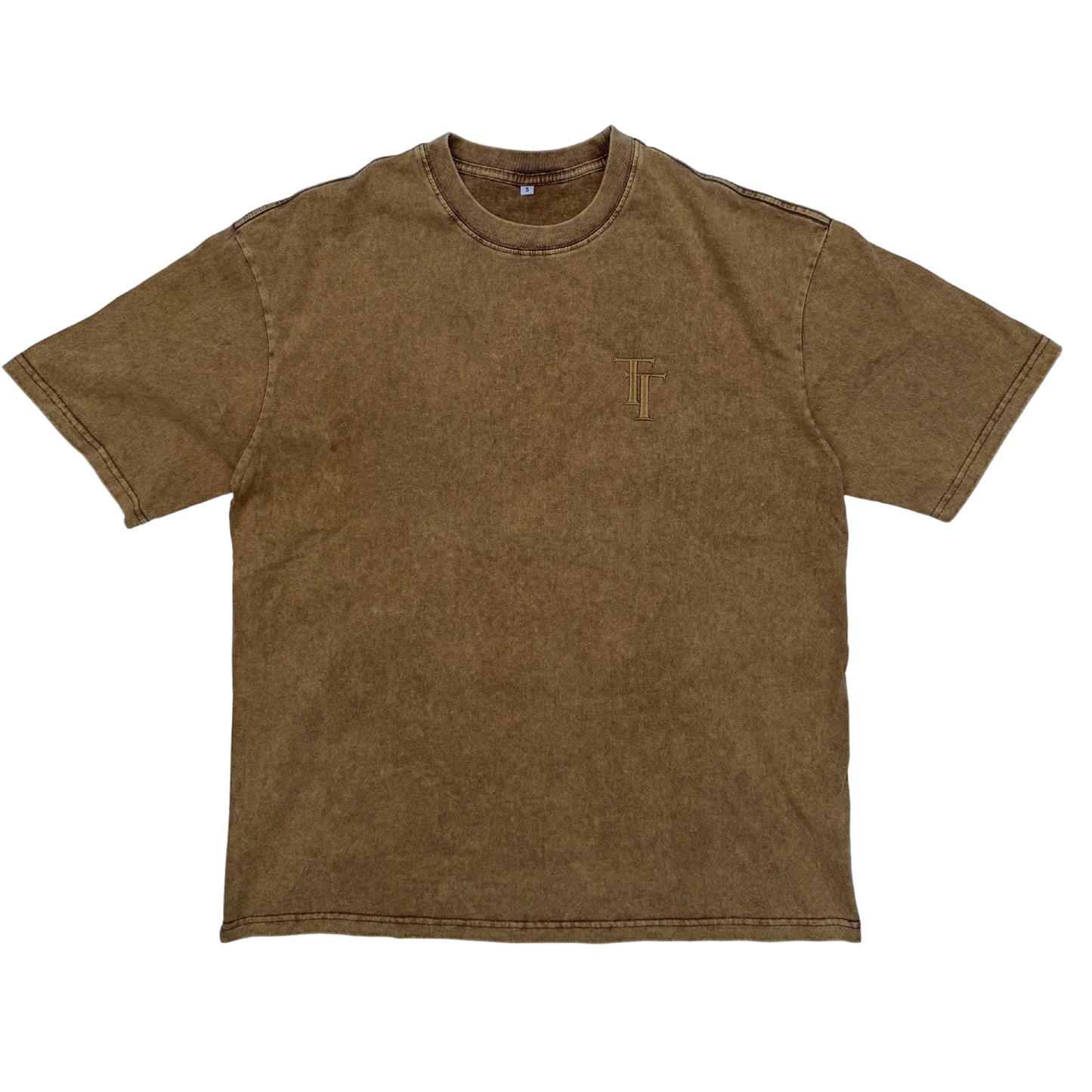 TUFF TEE - ACID WASH TOFFEE
